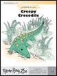 Creepy Crocodile piano sheet music cover
